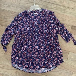 Westport tie-sleeved blouse